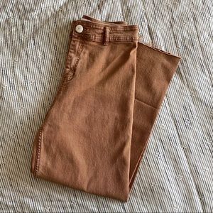 NWOT Zara Marine Straight Pants Sz 8